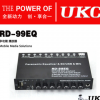 供应汽车音响均衡器 car amplifier car equalizer 均衡器RD-99EQ