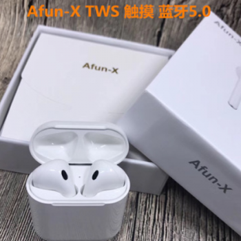 适用于苹果安卓三星无线蓝牙耳机Afun-X 双耳立体声耳机 运动耳机