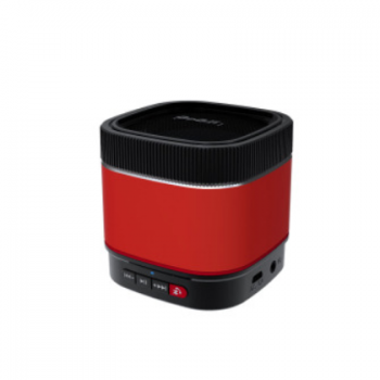 红色方形蓝牙智能音箱 第三代技术自带免提通话功能音箱