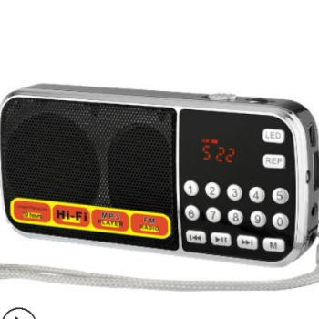 快乐相伴L-088 插卡音箱老人收音机便携式MP3播放器迷你音响 直销