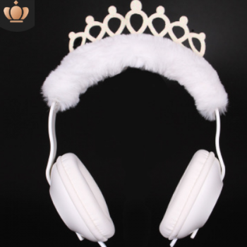 新款皇冠头线控头戴式耳机 学生礼品音乐礼盒手机通用重低音耳机