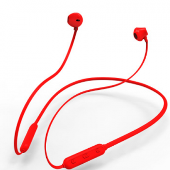 跨境爆款挂脖式运动蓝牙耳机25米5.0连接高音质磁吸耳麦 厂家直销