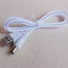 厂家直销dc5.5电源线USB转dc5.5充电线1米白色5.5*2.1mm插头dc线