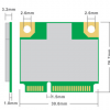 无线网卡模块 MINI PCI-E接口模块 低功耗 RTL8188/92CE芯片设计