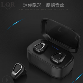 新款无线蓝牙耳机 TWS对耳立体声运动蓝牙跨境爆款私模真无线隐形