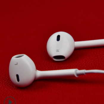 适用于 苹果5/6/7/8/X耳机中性入耳式直插型手机专用线控mfi耳机