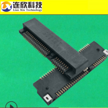 MINI PCI-E52PIN连接器插座PCI-E插头座子 PCI插座贴片式4.0MM高