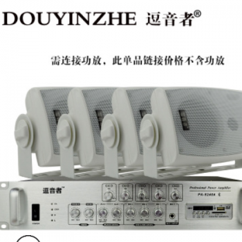 逗音者 壁挂喇叭扬声器家庭影院会议室内办公室消防205/30W图2