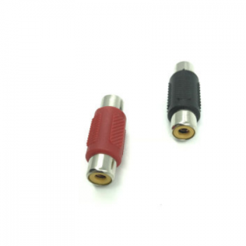 RCA转RCA 1个RCA母对1个RCA母 音频连接器转换头 音响配件图2