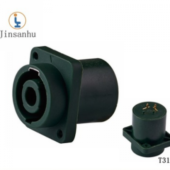 jinsanhu专业音响底座音箱喇叭插头座D型speakon插座影音T313