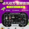 车载音响配件5寸低音炮音箱功放板蓝牙FM收音机220V12V24V插卡U盘