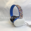 民族风珍珠毛绒头戴式时尚耳唛耳机礼品耳机