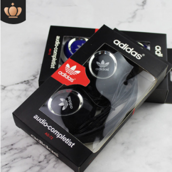 新款定制礼品AD-72头戴式连线伸缩折叠旋转MP3重低音有线运动耳机