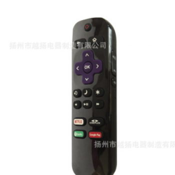 带侧键雅影电视遥控器 INSIGNIA ROKU TV 3 goole play spolify