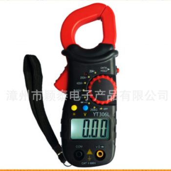厂家直销多功能交流钳型表数字万用表带背光显示及照明灯钳形表