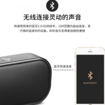 小霸王D13无线金属 蓝牙音箱重低音无损HIFI 低音炮便携插卡音响图2