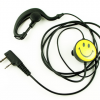 对讲机耳机笑脸耳机线K头M头适用于各类对讲机 耳麦耐拉通用耳机