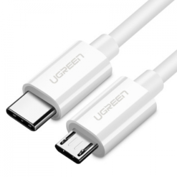 绿联 Type-C转Micro USB通用安卓手机连接苹果MacBook充电数据线