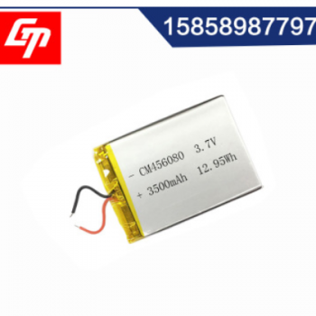 3.7v聚合物锂电池456080 3500mAh行车记录仪，医疗器械锂电池图2