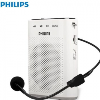 Philips/飞利浦SBM210小蜜蜂扩音器教师专用有线便携式麦克风