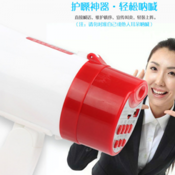 鑫顺和787U手持喊话器 录音喇叭扬声器地摊叫卖喇叭插卡充电批发图2