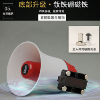 鸣乐VP130录音叫卖喇叭扬声器充电喊话器插卡蓝牙语音到账提示器图3