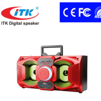 优质厂家ITK供应ITK蓝牙音箱带收音插卡蓝牙优美音质T-719,