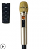 厂家直销新无线咪 带混响高音调节低音调节多功能U段无线麦克风