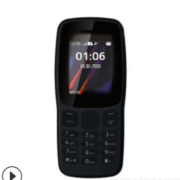 工厂直销 外文Q106 S手机双卡双待直板超薄1.77英寸跨境新款手机