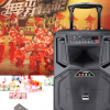 便携式拉杆无线话筒K歌音箱户外广场舞视频音响播放器