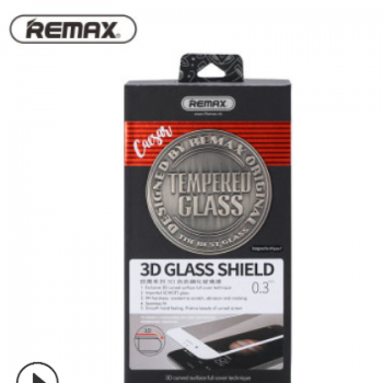 适用remax凯撒曲面全屏3D iPhone6s 7 8plus5.8寸6.1/6.5寸钢化膜