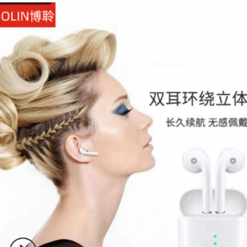 BOLIN博聆原装正品二代蓝牙耳机适用于苹果无线TWS运动蓝牙耳机图1