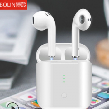 BOLIN博聆i12运动触摸TWS弹窗蓝牙适用苹果1:1入耳式无线蓝牙耳机图1
