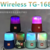 蓝牙音箱TG168LED七彩灯户外便携低音炮礼品音响wireless speaker