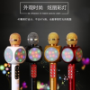 WS1816无线蓝牙麦克风话筒音响一体手机通用K歌宝LED彩灯直播神器