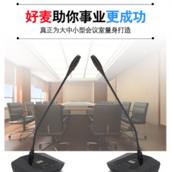 一拖二 四 八 U段调频无线会议鹅颈麦克风厂家供应专业无线话筒图2