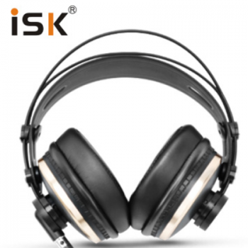 ISK HD9999头戴式录音棚隔音降噪无损高保真HIFI发烧专业监听耳机