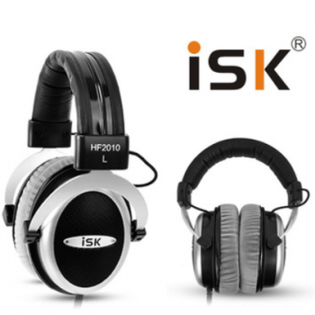 ISK HF-2010开放式舒适高保真鉴赏音乐监听耳机 声音表现平滑自然
