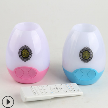 【工厂直销】古兰经蓝牙音箱穆斯林古兰经音箱LED七彩小台灯音箱