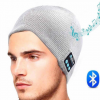厂家热销跨境专供无线蓝牙帽子V5.0通话音乐立体声针织蓝牙耳机帽