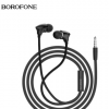 Borofone BM26音律通用带麦耳机入耳式商务线控耳机新款3.5MM通用