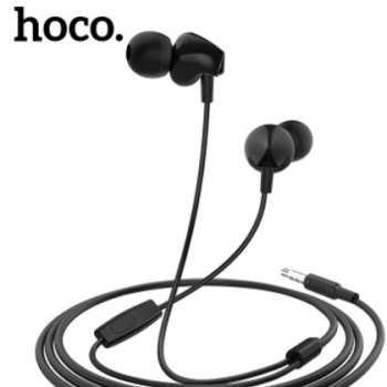 HOCO浩酷 M60线控入耳式手机耳机 重低音入耳式通用带麦控制耳塞