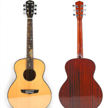 36寸云杉桃花心单板初学者入门吉他guitar学生民谣木吉他亮光乐器图3
