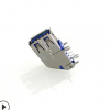 USB A母插座连接器3.0长体侧立式90度侧插 平口 环保耐高温
