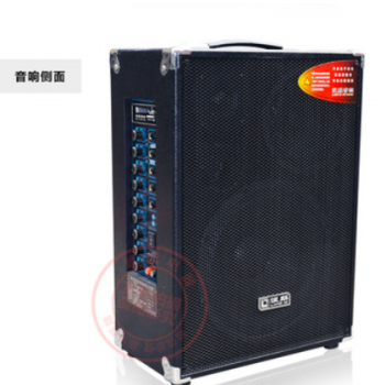 浪麒JS103流浪K歌手卖唱音箱便携户外蓝牙大功率移动10寸电瓶音响图3