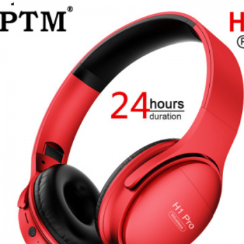 H1 Pro头戴式无线蓝牙耳机运动跑步超长续航插卡游戏耳麦跨境爆款