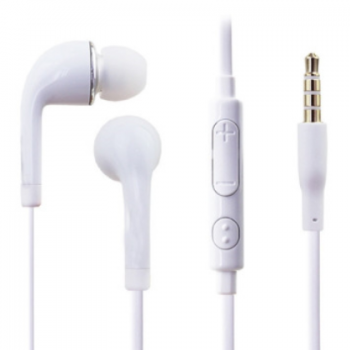 s4耳机入耳式手机线控耳机 J5安卓手机耳机带麦通话 外贸礼品耳机