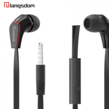 兰士顿JM12智能立体声手机耳机带带麦耳机入耳式通用耳机