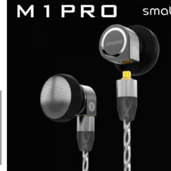smabat 小蝙蝠M1 PRO旗舰平头耳机入耳式hifi 音乐耳机mmcx可换线