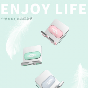 源头工厂墙面手机支架免打孔多功能壁挂式手机平板架跨境礼品定制图3